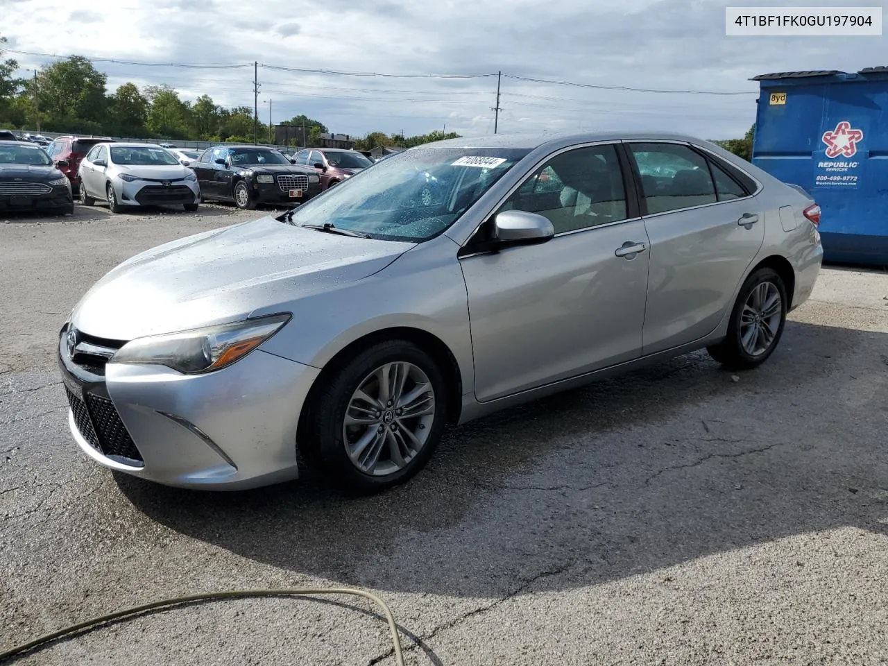 2016 Toyota Camry Le VIN: 4T1BF1FK0GU197904 Lot: 71068044