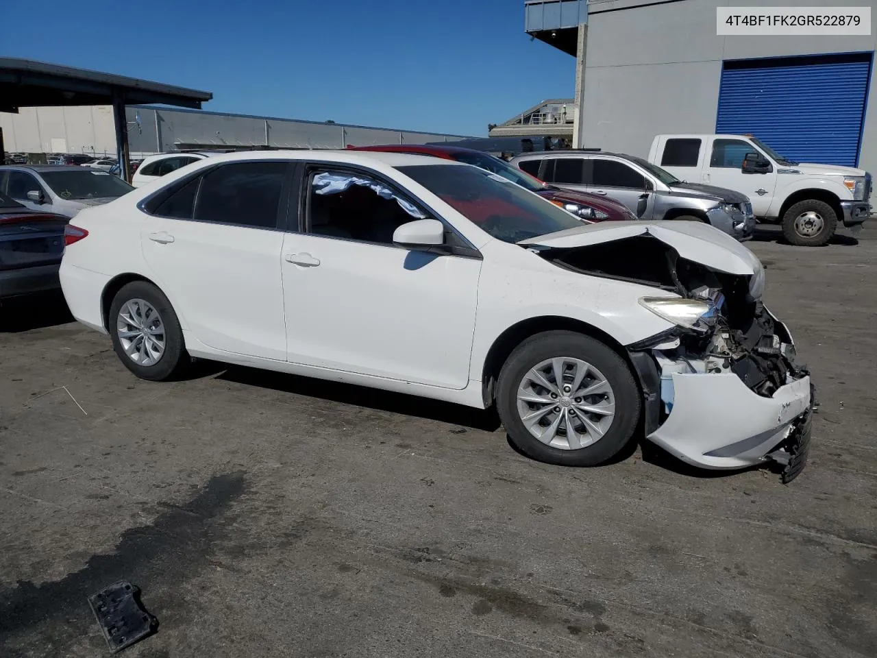 2016 Toyota Camry Le VIN: 4T4BF1FK2GR522879 Lot: 71319174