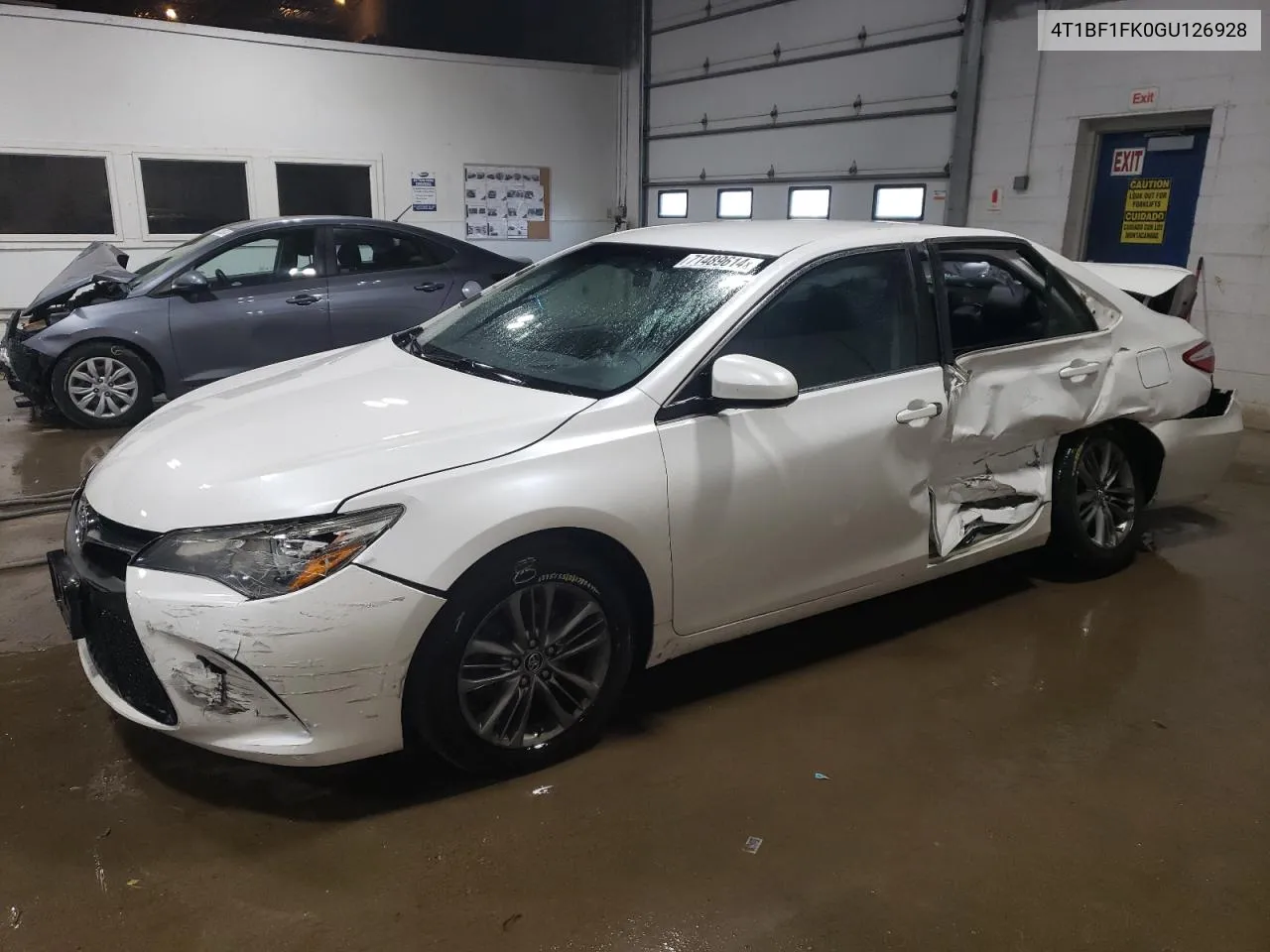 2016 Toyota Camry Le VIN: 4T1BF1FK0GU126928 Lot: 71489614