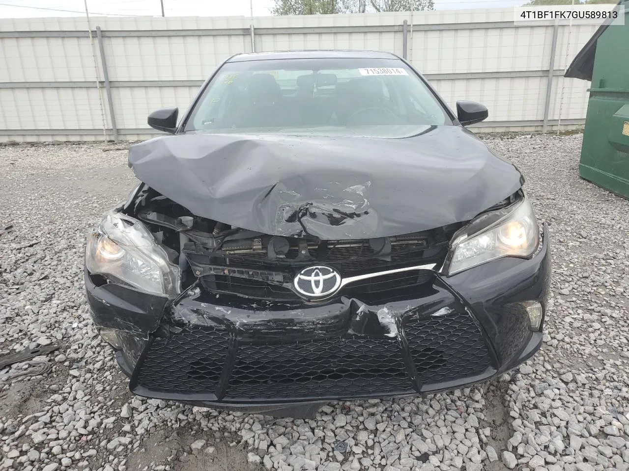 2016 Toyota Camry Le VIN: 4T1BF1FK7GU589813 Lot: 71538014