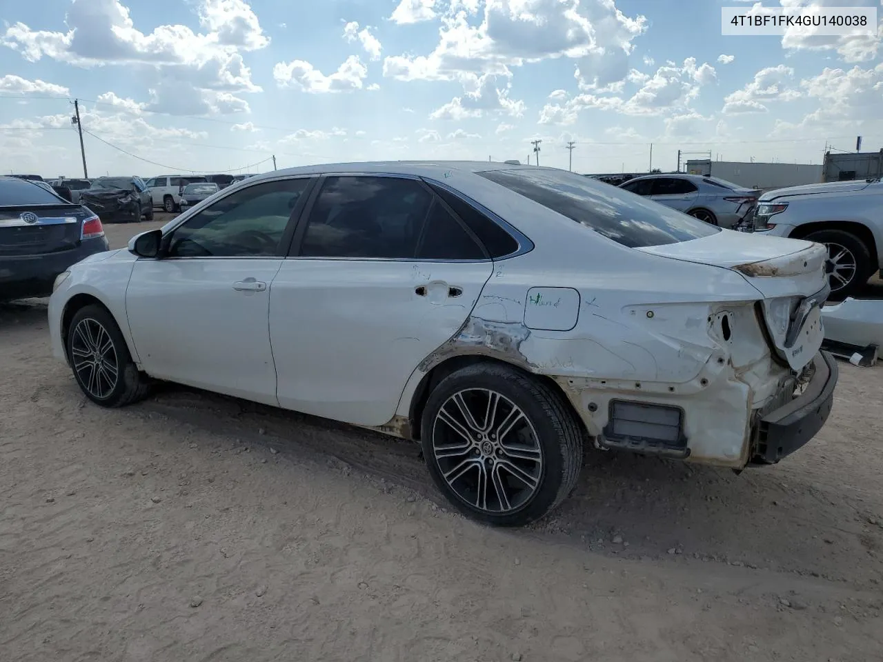 2016 Toyota Camry Le VIN: 4T1BF1FK4GU140038 Lot: 71546474