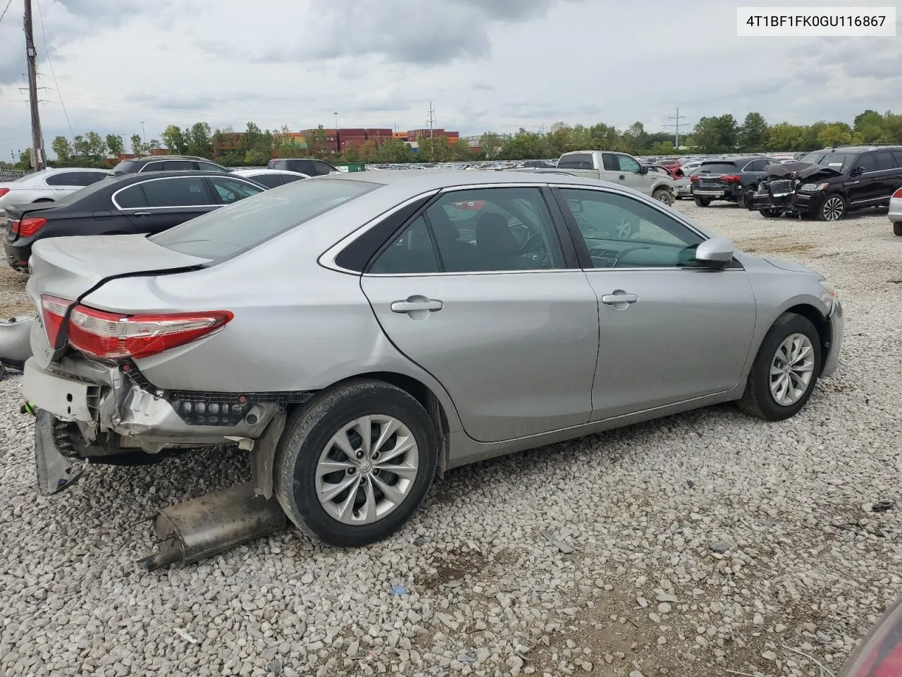 2016 Toyota Camry Le VIN: 4T1BF1FK0GU116867 Lot: 71780374