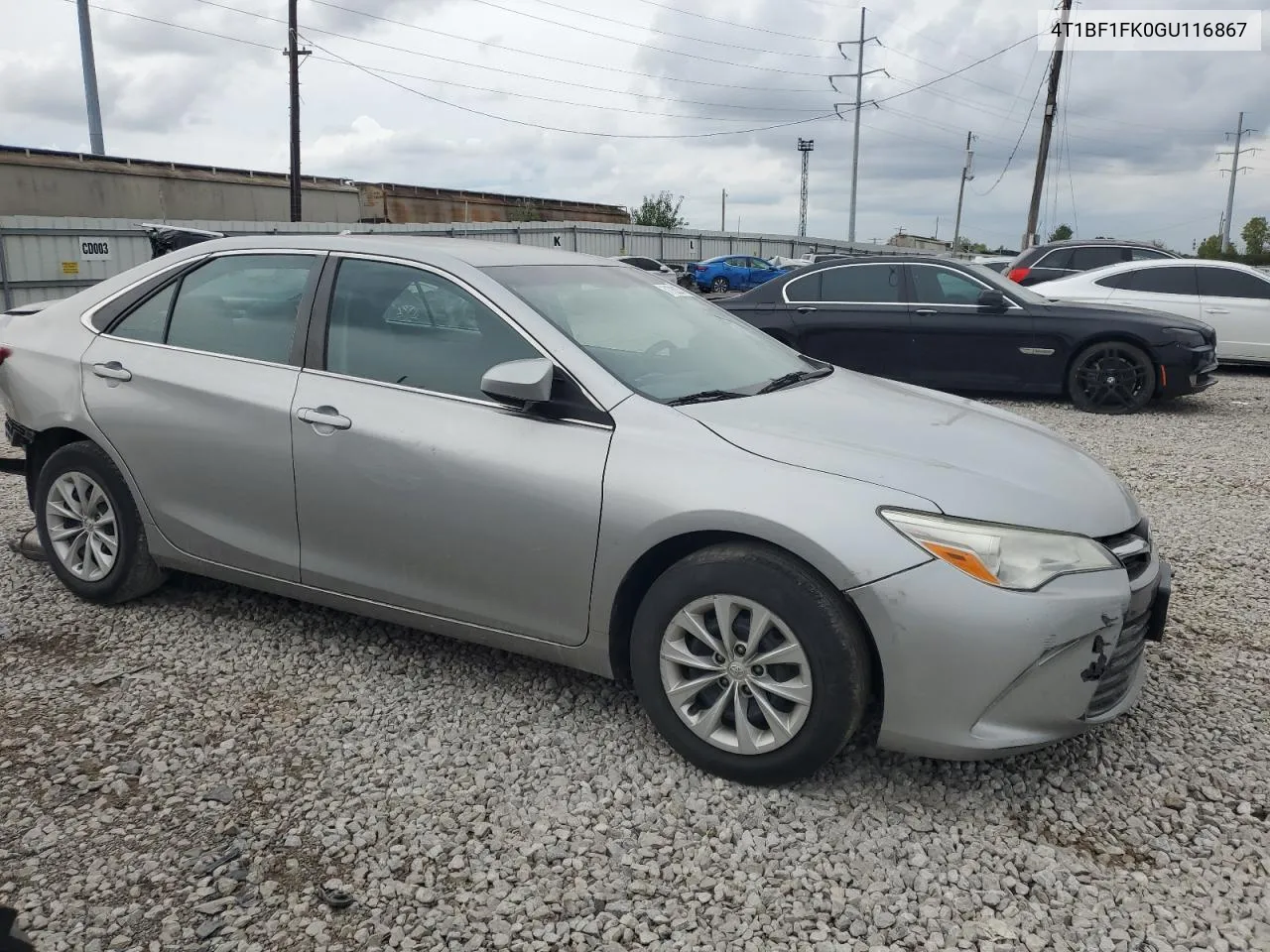 2016 Toyota Camry Le VIN: 4T1BF1FK0GU116867 Lot: 71780374