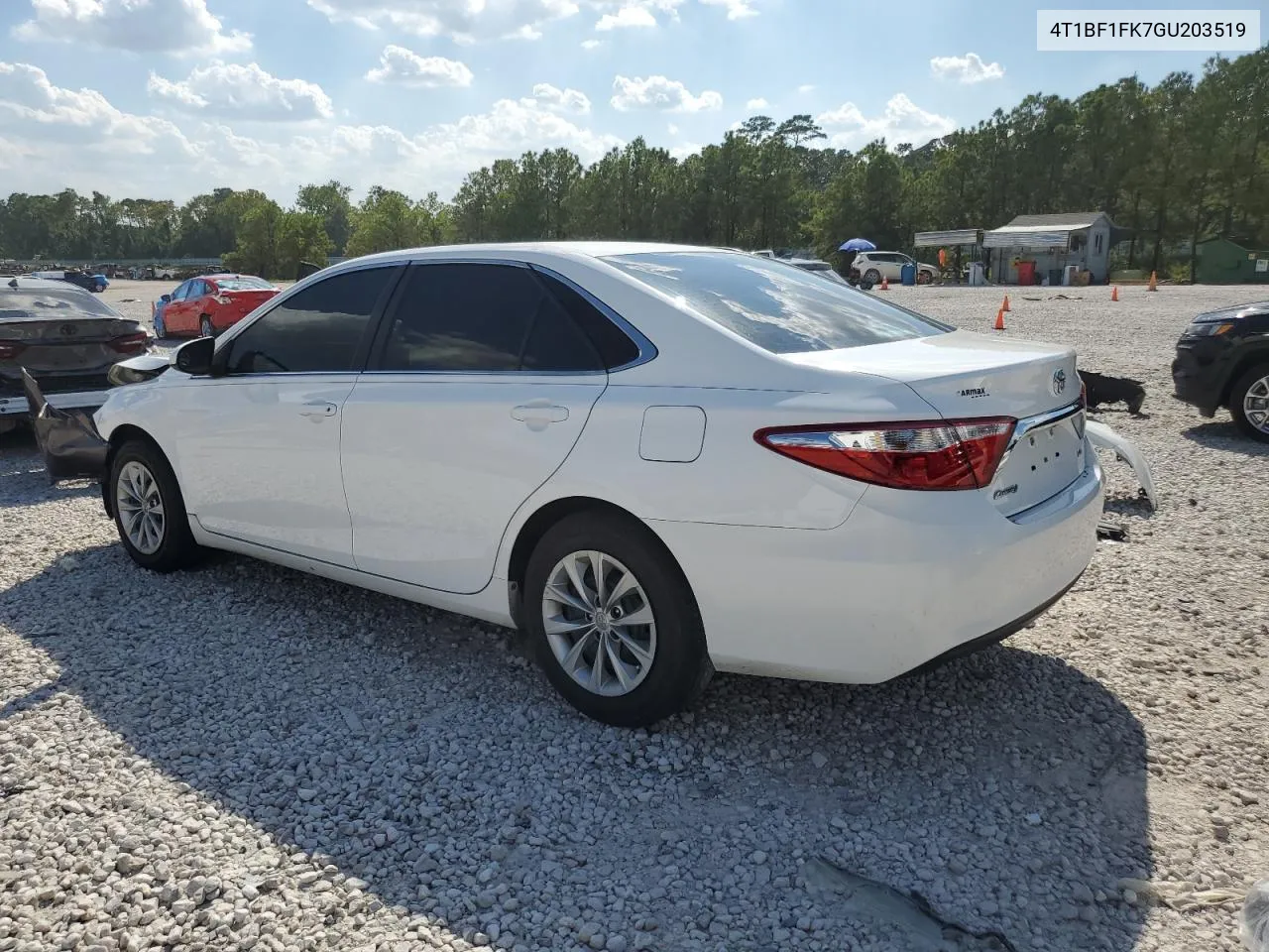 2016 Toyota Camry Le VIN: 4T1BF1FK7GU203519 Lot: 72161814