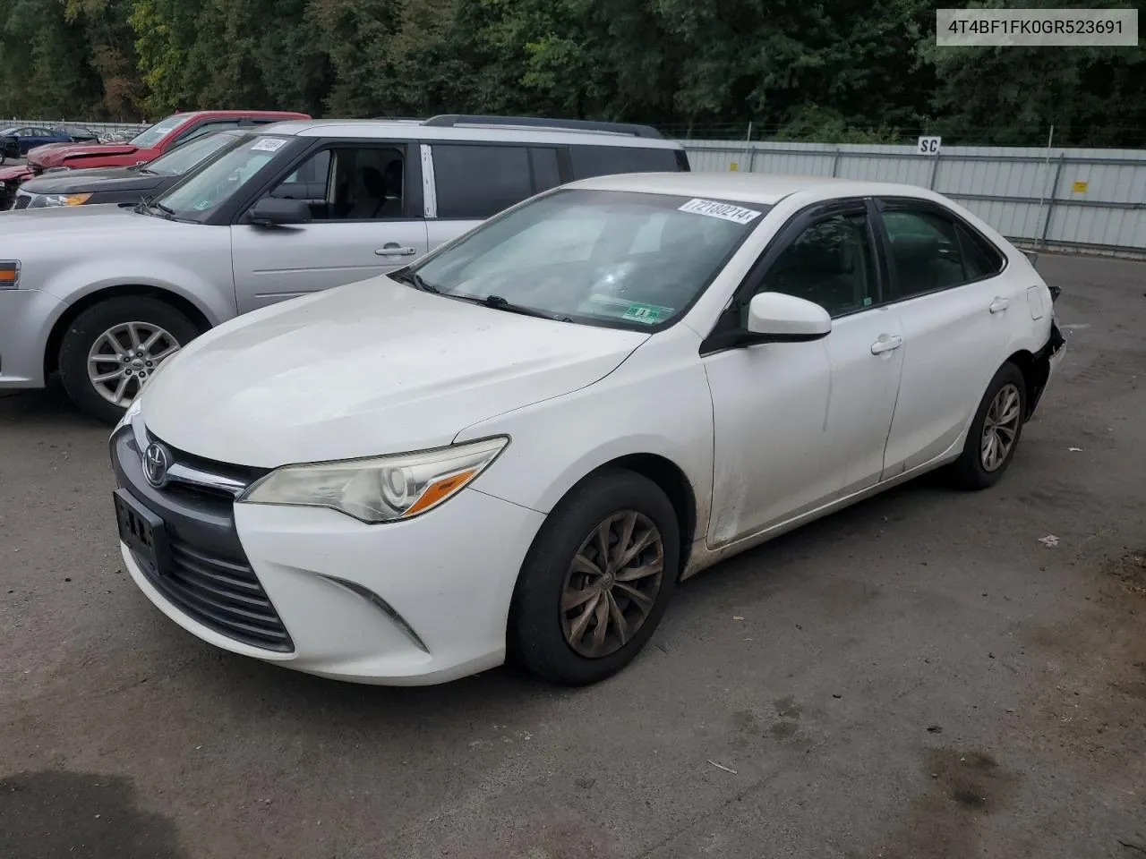 4T4BF1FK0GR523691 2016 Toyota Camry Le