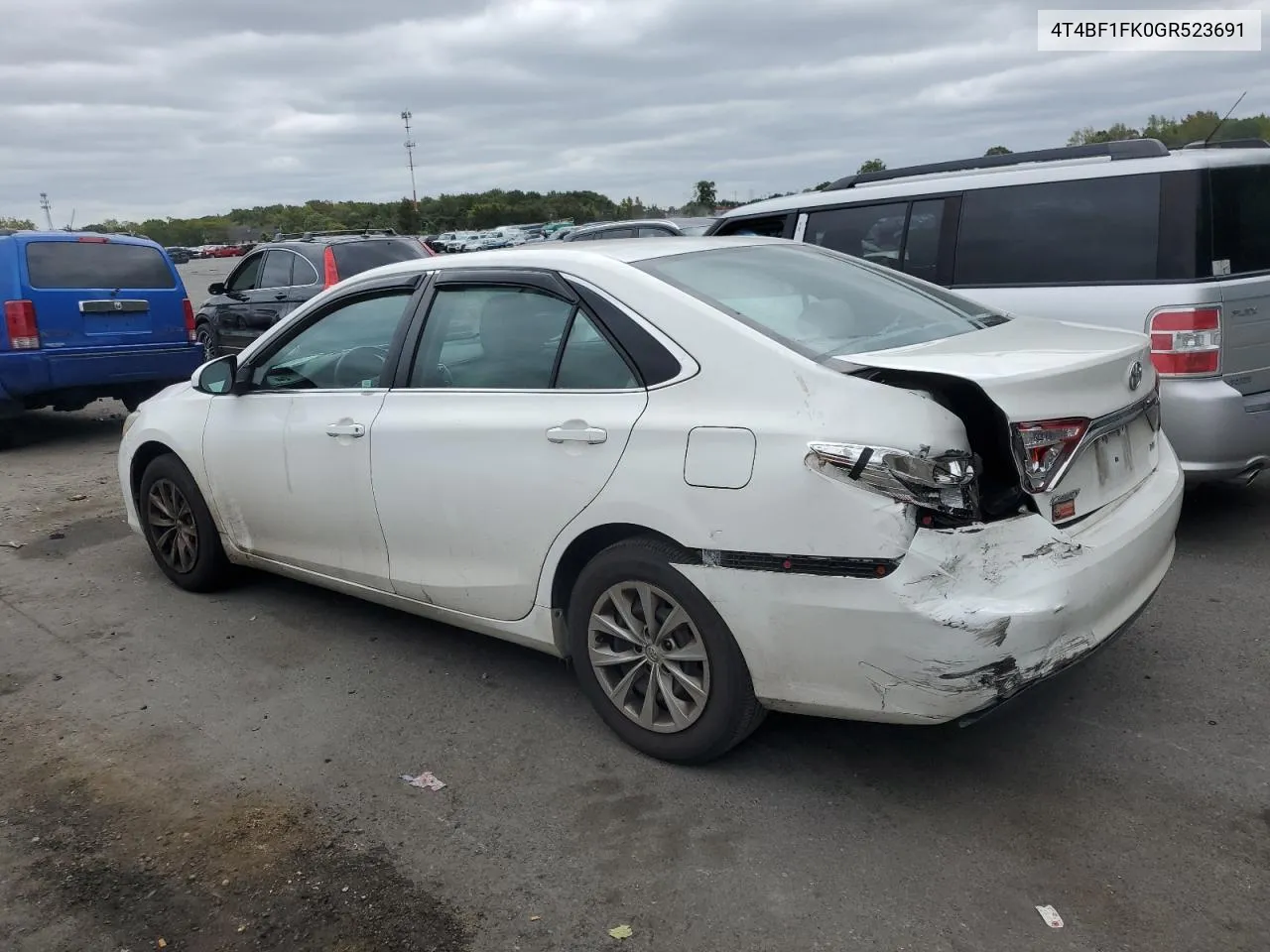 2016 Toyota Camry Le VIN: 4T4BF1FK0GR523691 Lot: 72180214