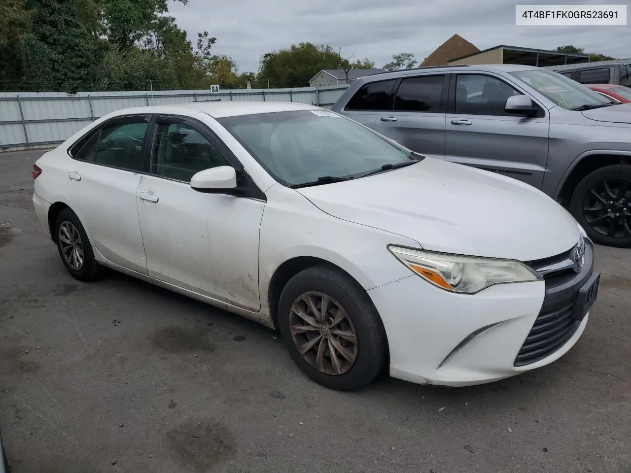 2016 Toyota Camry Le VIN: 4T4BF1FK0GR523691 Lot: 72180214