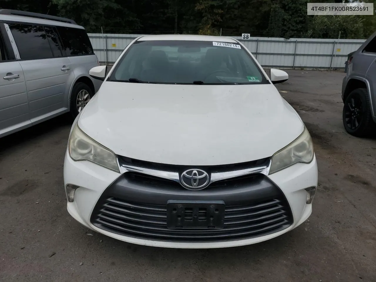 4T4BF1FK0GR523691 2016 Toyota Camry Le