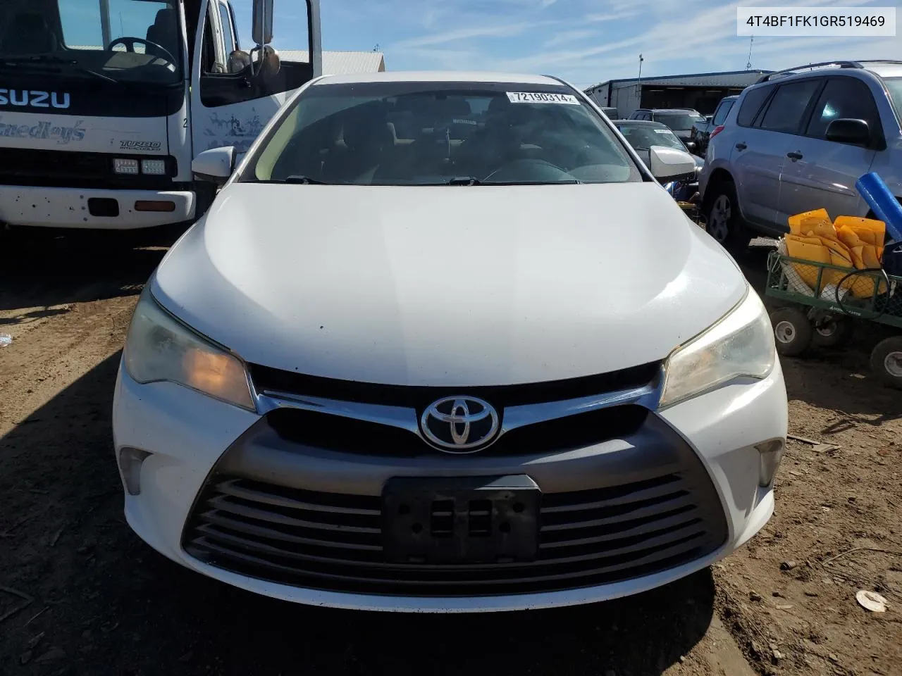 4T4BF1FK1GR519469 2016 Toyota Camry Le