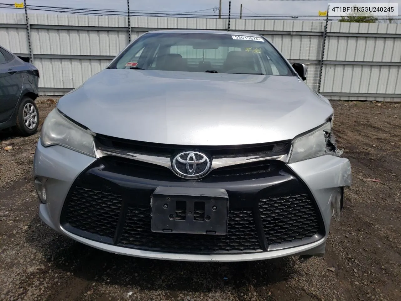 4T1BF1FK5GU240245 2016 Toyota Camry Le