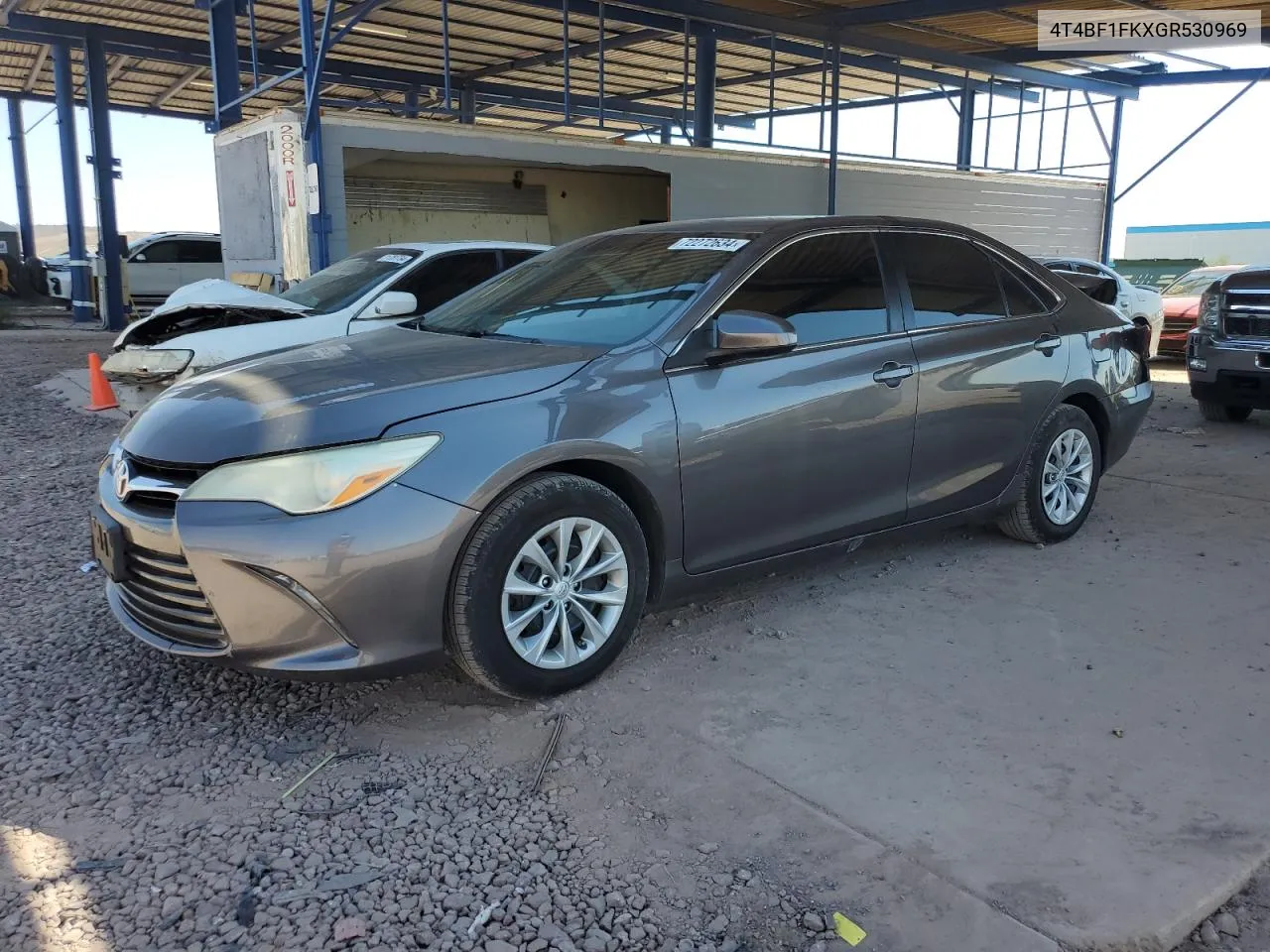 2016 Toyota Camry Le VIN: 4T4BF1FKXGR530969 Lot: 72272634