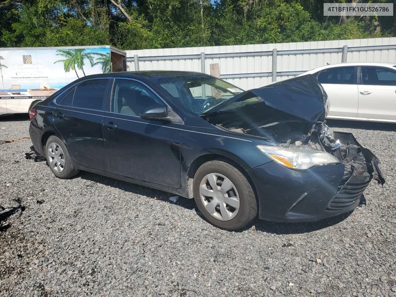 2016 Toyota Camry Le VIN: 4T1BF1FK1GU526786 Lot: 72350894