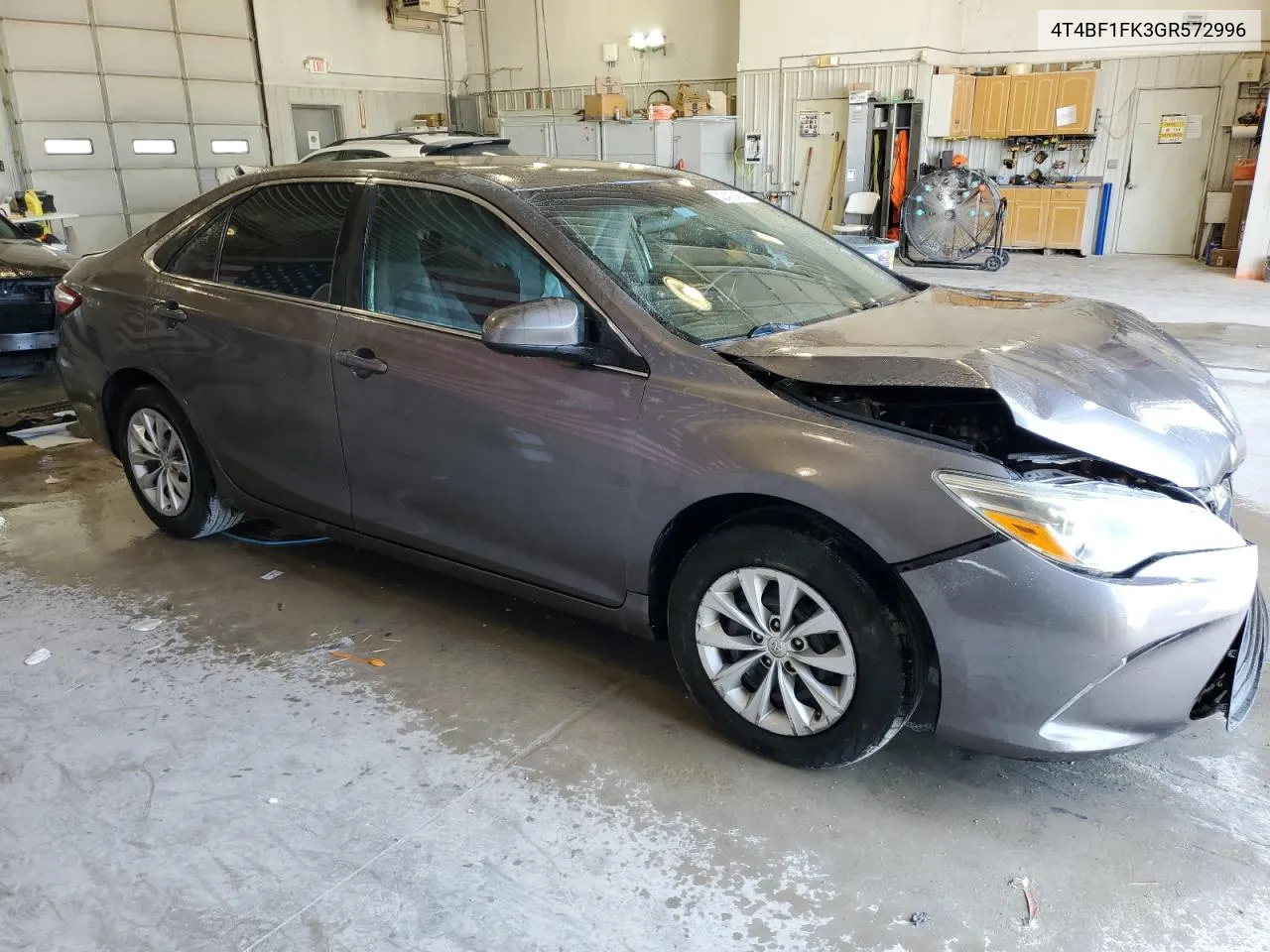 2016 Toyota Camry Le VIN: 4T4BF1FK3GR572996 Lot: 72410454