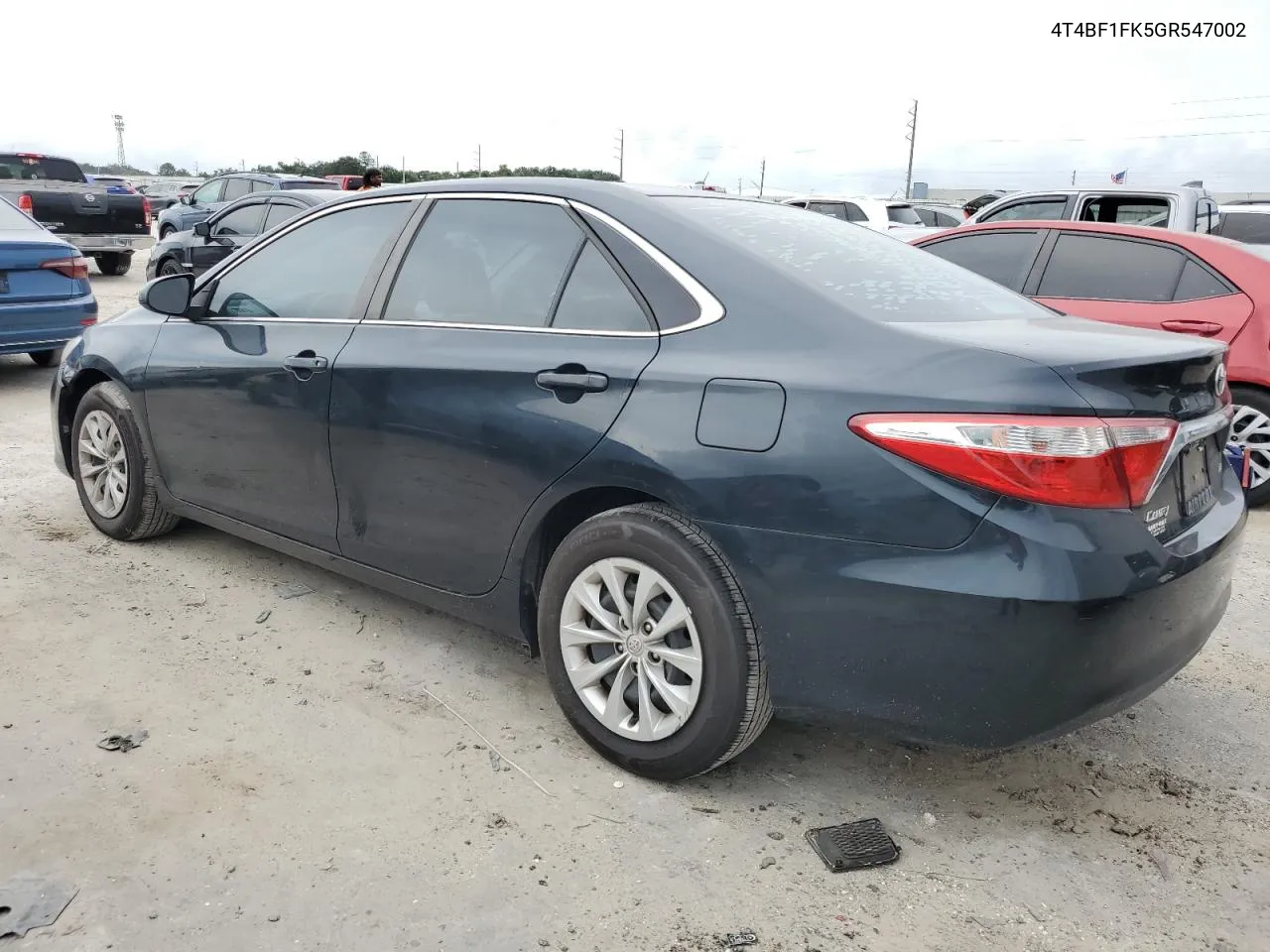 2016 Toyota Camry Le VIN: 4T4BF1FK5GR547002 Lot: 72429354