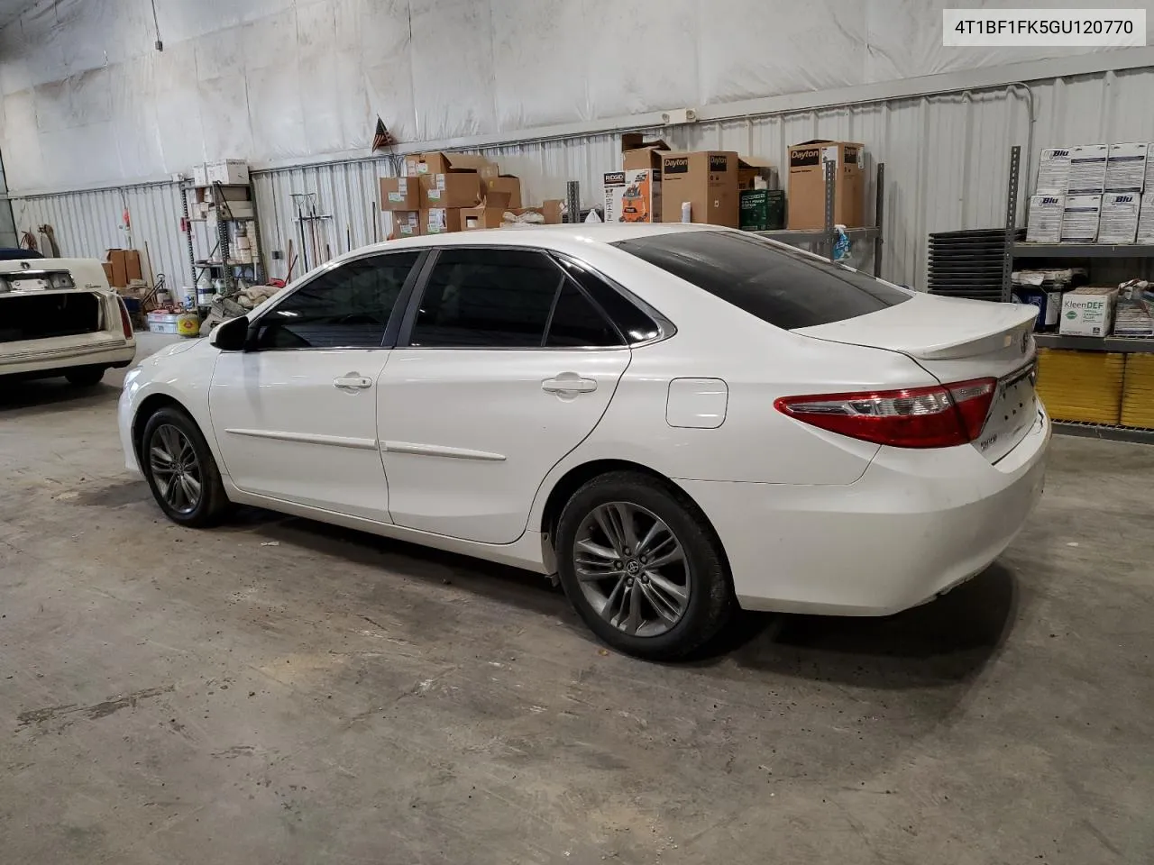 2016 Toyota Camry Le VIN: 4T1BF1FK5GU120770 Lot: 72473234