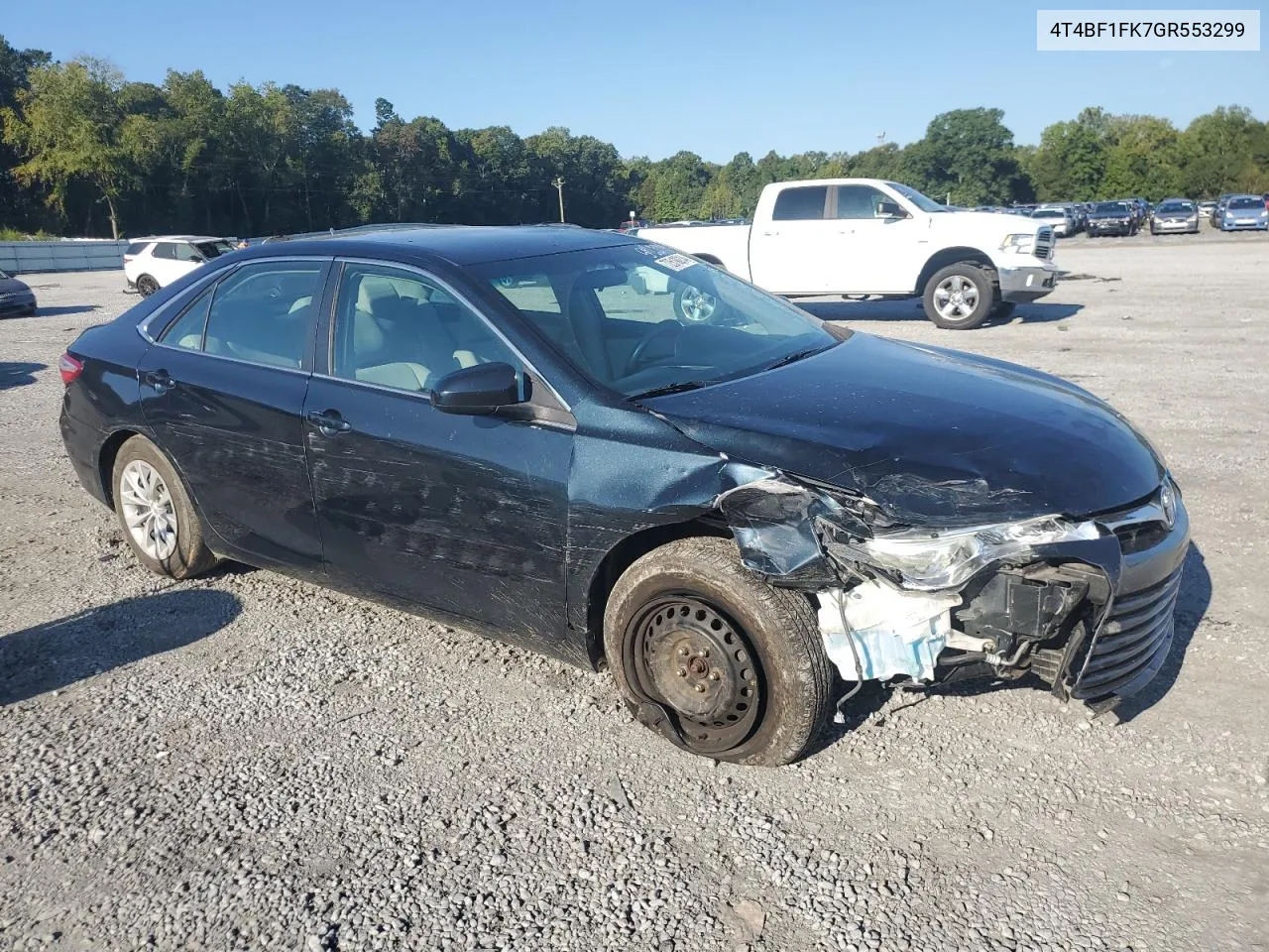 2016 Toyota Camry Le VIN: 4T4BF1FK7GR553299 Lot: 72518014