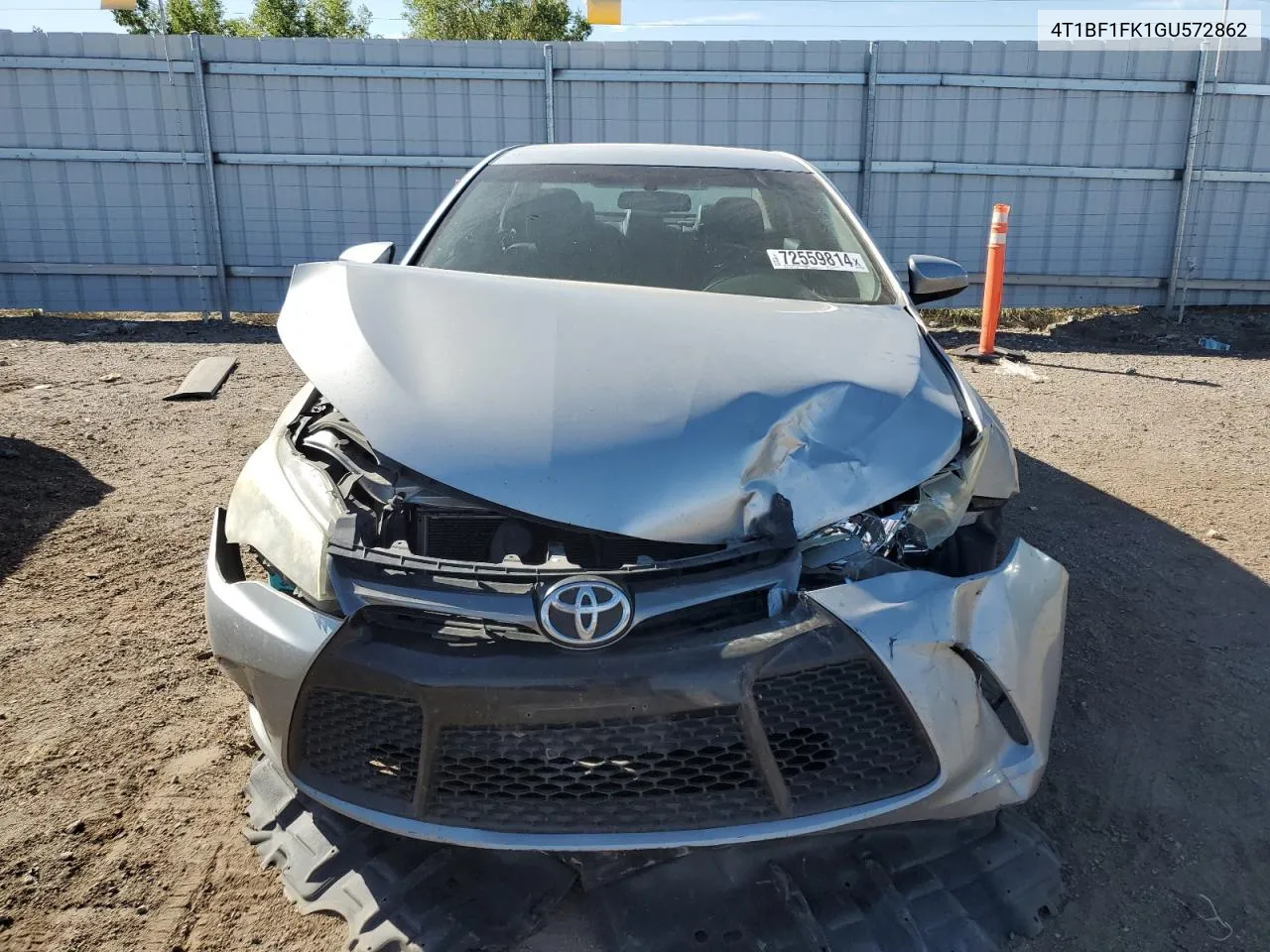 4T1BF1FK1GU572862 2016 Toyota Camry Le