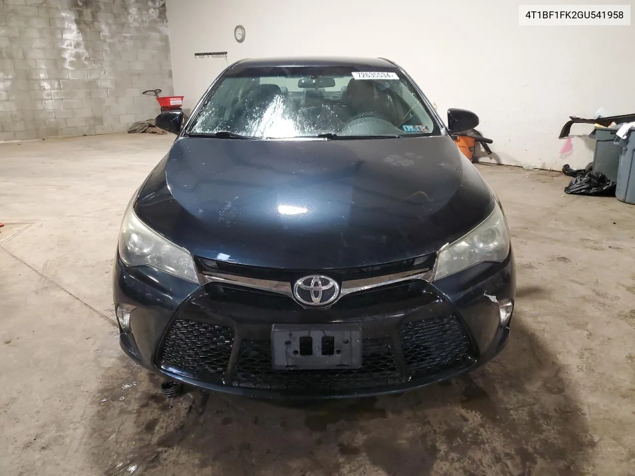 2016 Toyota Camry Le VIN: 4T1BF1FK2GU541958 Lot: 72635534