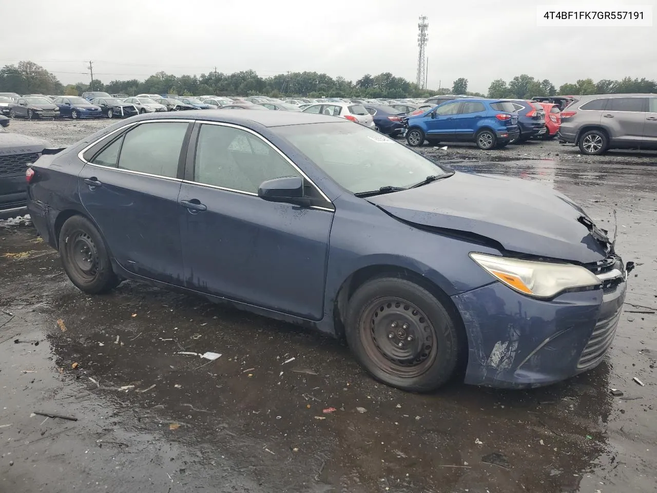 2016 Toyota Camry Le VIN: 4T4BF1FK7GR557191 Lot: 72655464