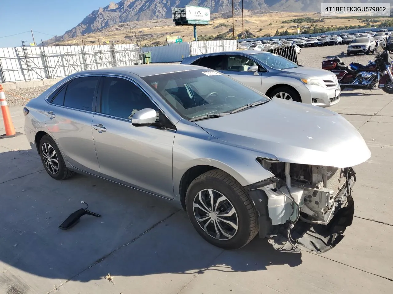 2016 Toyota Camry Le VIN: 4T1BF1FK3GU579862 Lot: 72701234