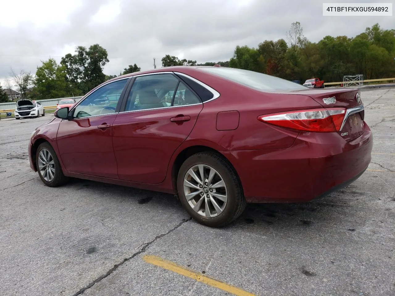 2016 Toyota Camry Le VIN: 4T1BF1FKXGU594892 Lot: 72713154