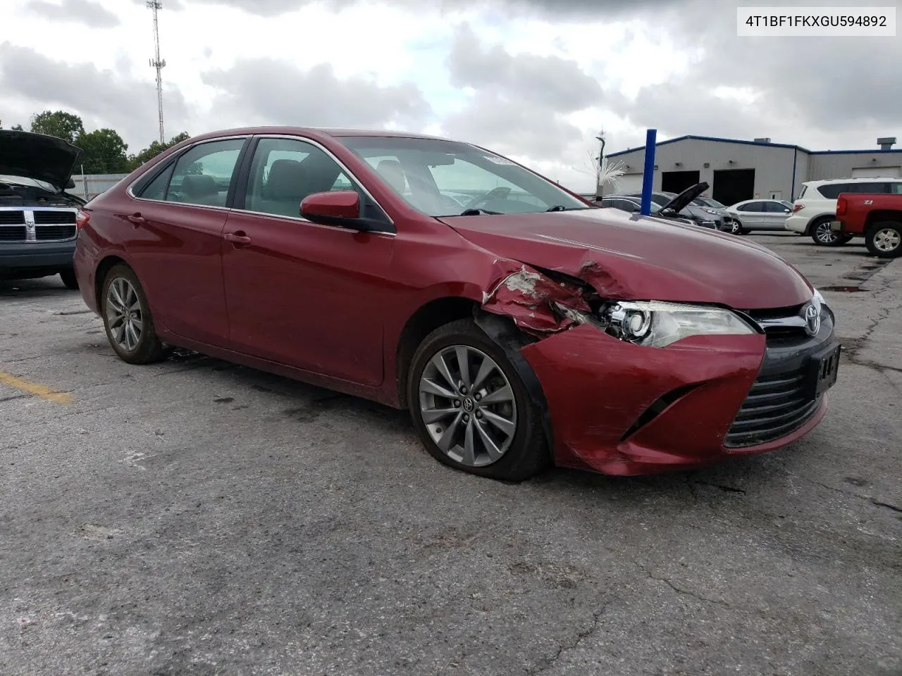 2016 Toyota Camry Le VIN: 4T1BF1FKXGU594892 Lot: 72713154