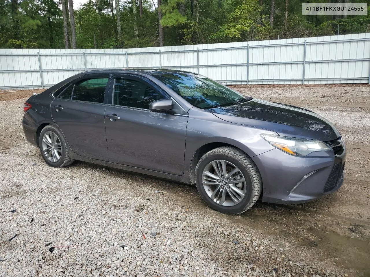 2016 Toyota Camry Le VIN: 4T1BF1FKXGU124555 Lot: 72763114