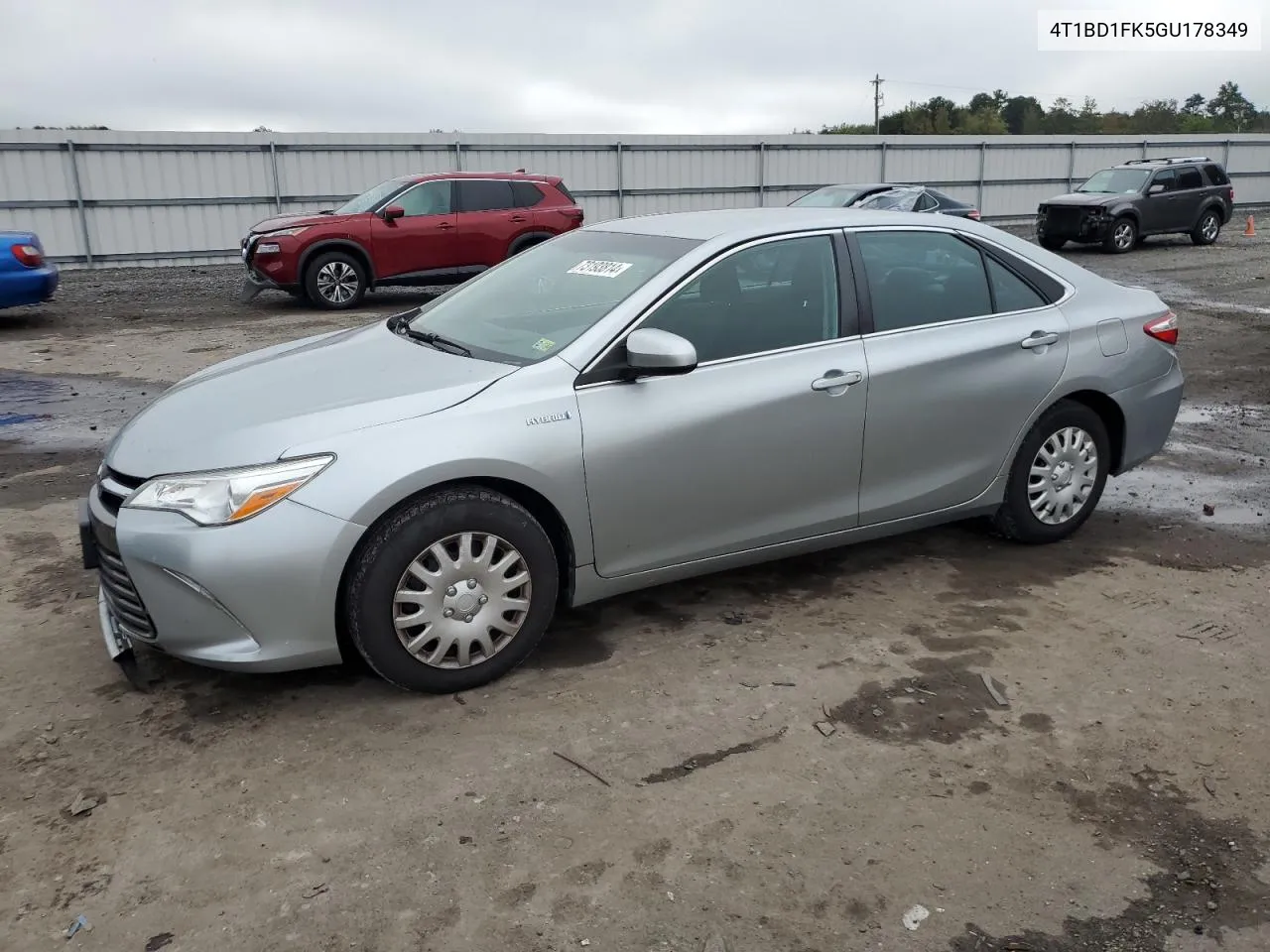 4T1BD1FK5GU178349 2016 Toyota Camry Hybrid