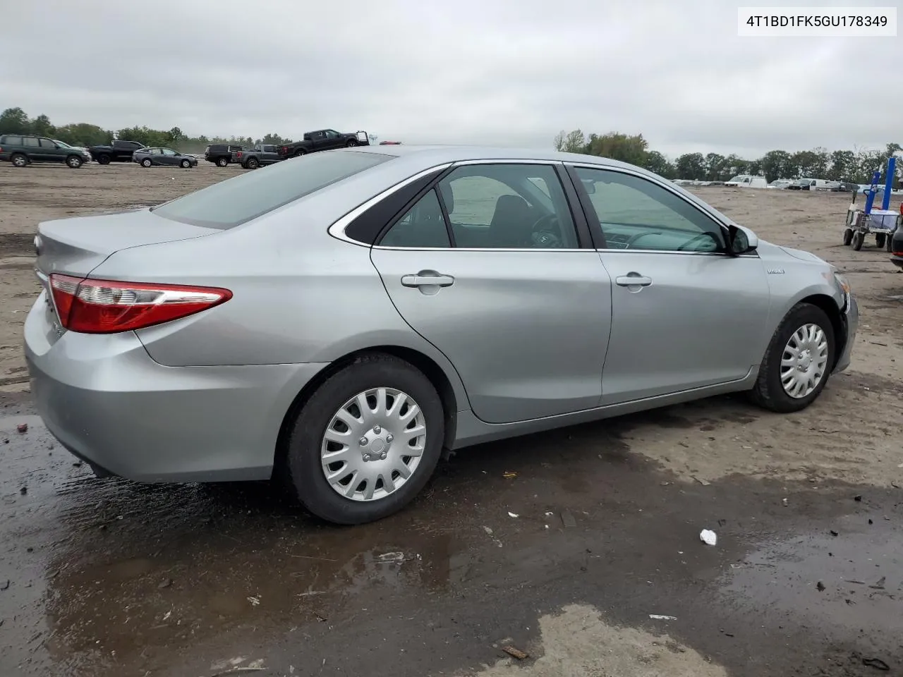 2016 Toyota Camry Hybrid VIN: 4T1BD1FK5GU178349 Lot: 73193814