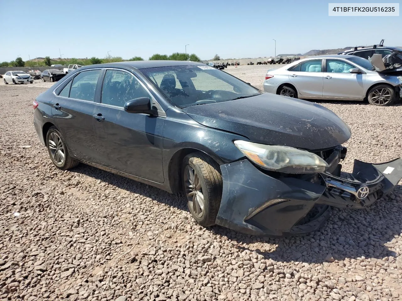 2016 Toyota Camry Le VIN: 4T1BF1FK2GU516235 Lot: 73194034