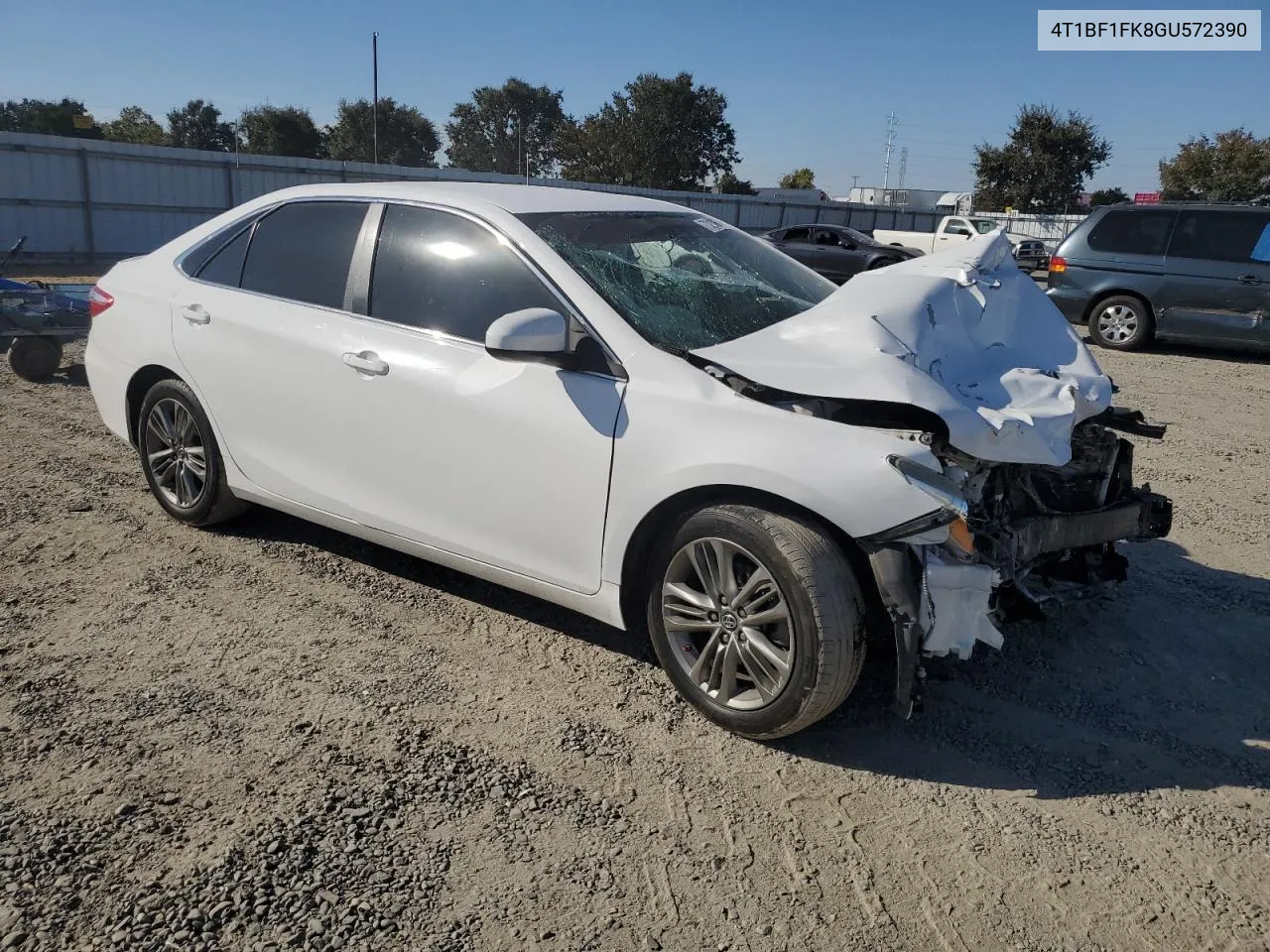 2016 Toyota Camry Le VIN: 4T1BF1FK8GU572390 Lot: 73210694