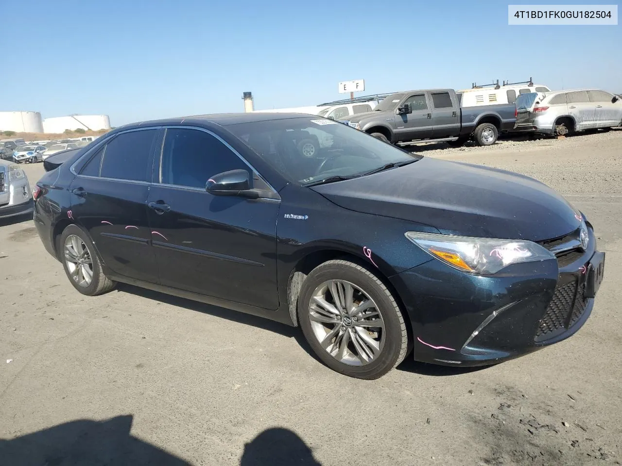 2016 Toyota Camry Hybrid VIN: 4T1BD1FK0GU182504 Lot: 73321814