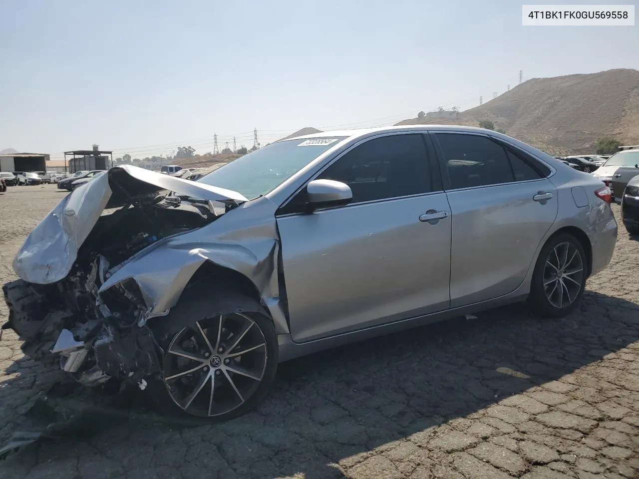 2016 Toyota Camry Xse VIN: 4T1BK1FK0GU569558 Lot: 73328564