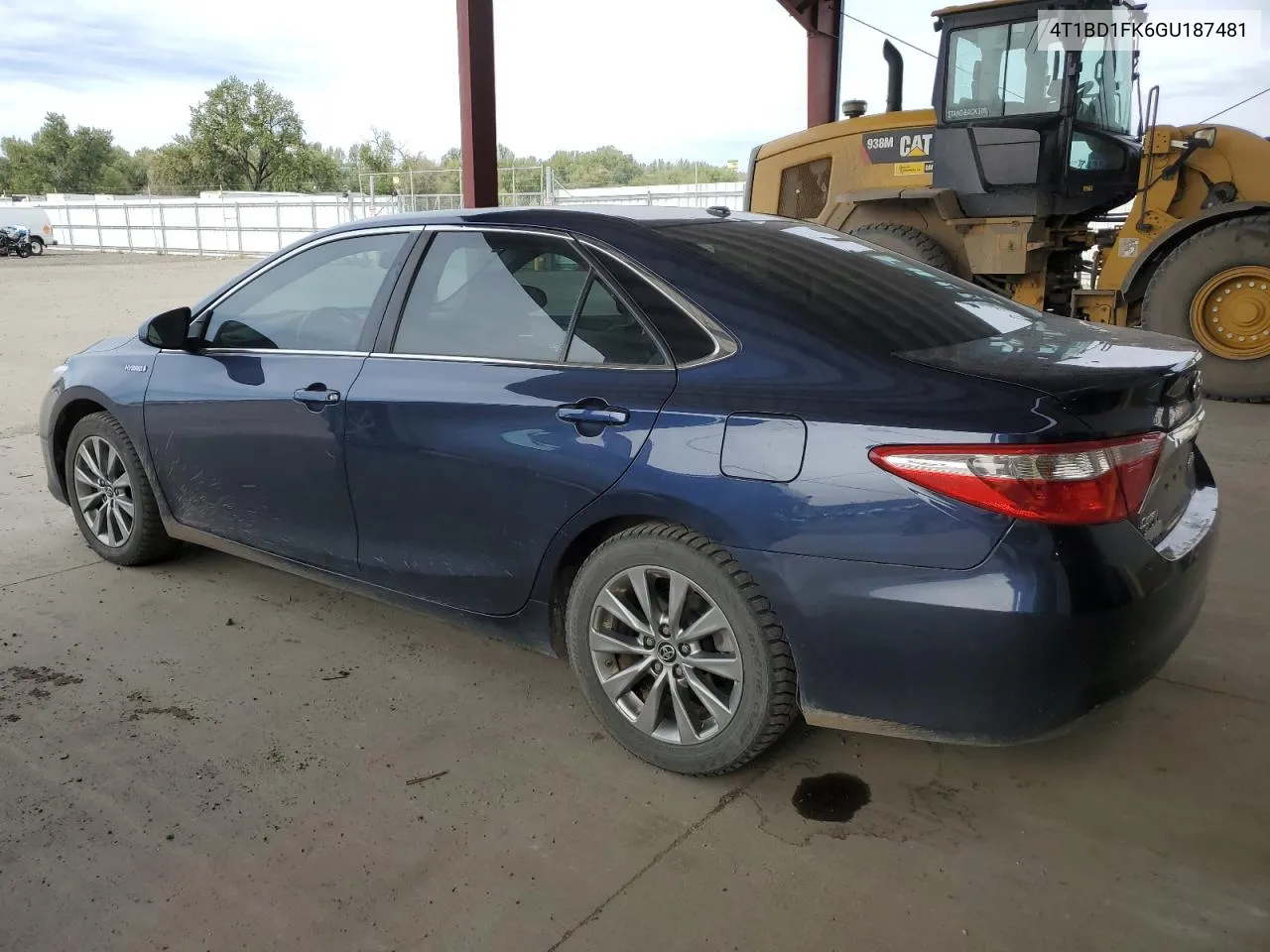 2016 Toyota Camry Hybrid VIN: 4T1BD1FK6GU187481 Lot: 73534894