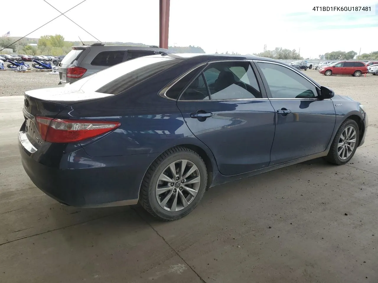 2016 Toyota Camry Hybrid VIN: 4T1BD1FK6GU187481 Lot: 73534894