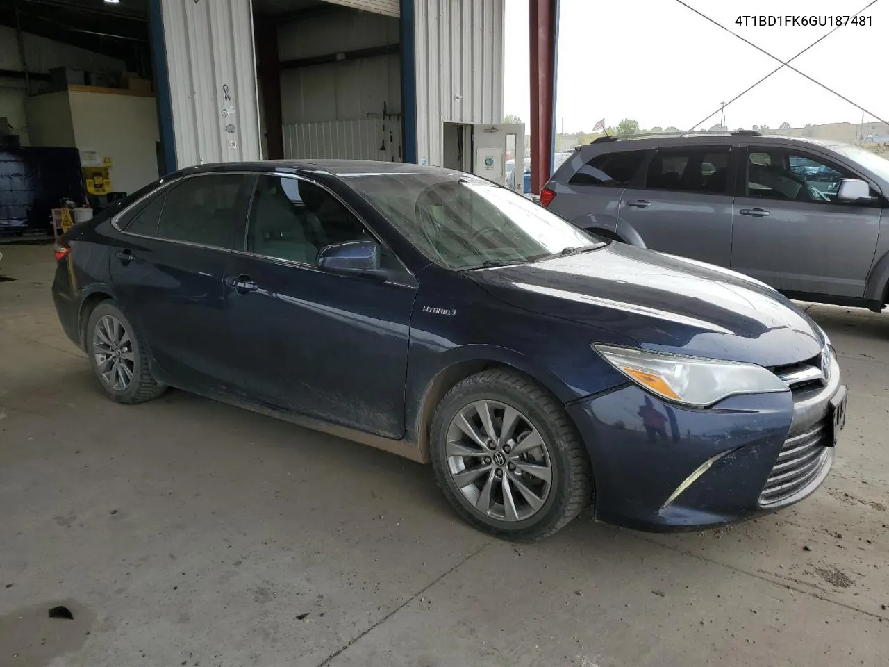 2016 Toyota Camry Hybrid VIN: 4T1BD1FK6GU187481 Lot: 73534894