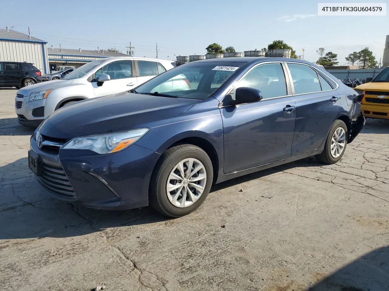 2016 Toyota Camry Le VIN: 4T1BF1FK3GU604579 Lot: 73921424