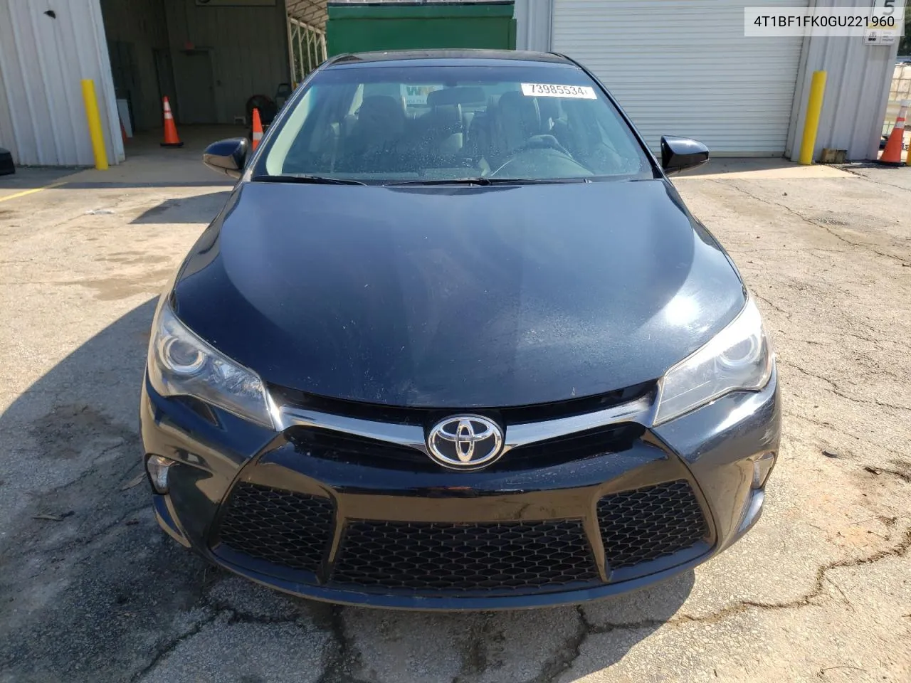 2016 Toyota Camry Le VIN: 4T1BF1FK0GU221960 Lot: 73985534