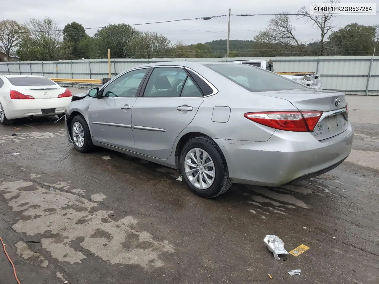 2016 Toyota Camry Le VIN: 4T4BF1FK2GR537284 Lot: 74006634