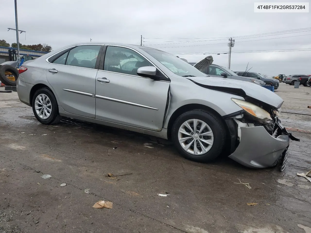 2016 Toyota Camry Le VIN: 4T4BF1FK2GR537284 Lot: 74006634