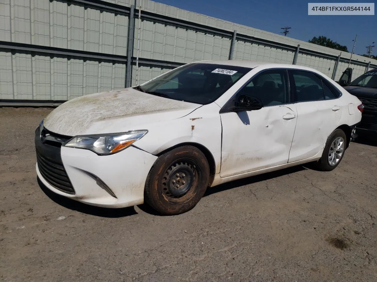 4T4BF1FKXGR544144 2016 Toyota Camry Le