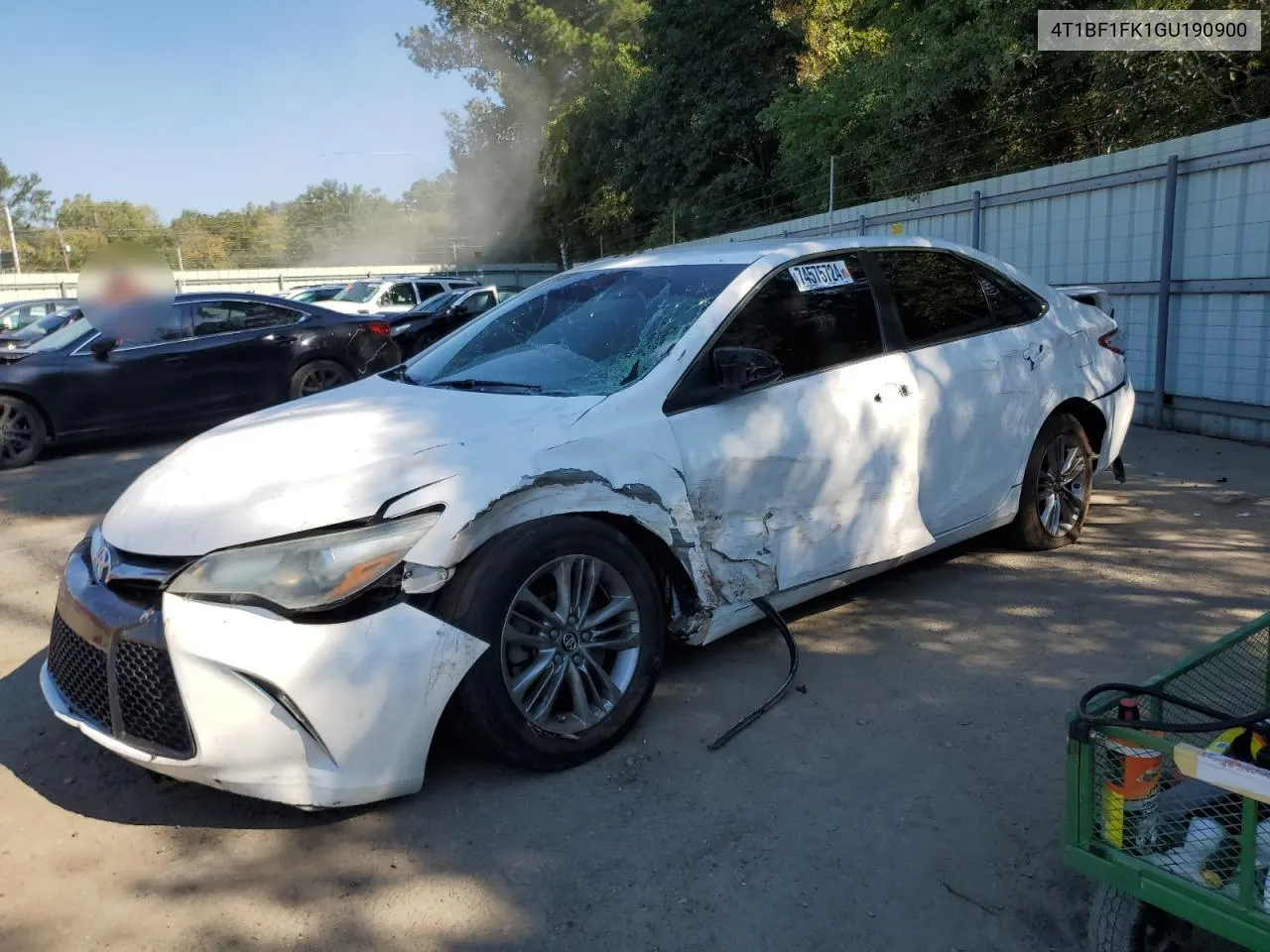 2016 Toyota Camry Le VIN: 4T1BF1FK1GU190900 Lot: 74575724