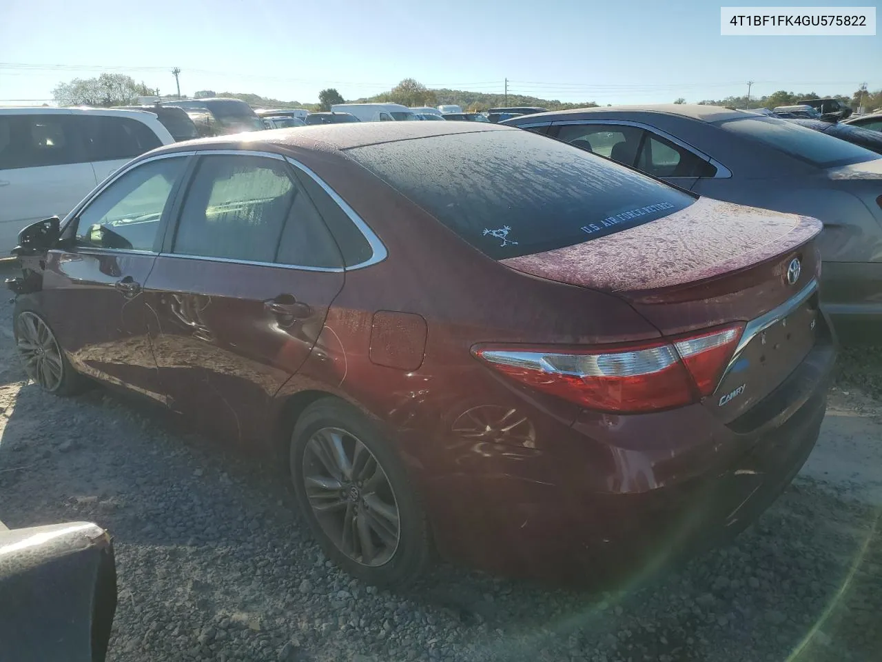 2016 Toyota Camry Le VIN: 4T1BF1FK4GU575822 Lot: 74820624