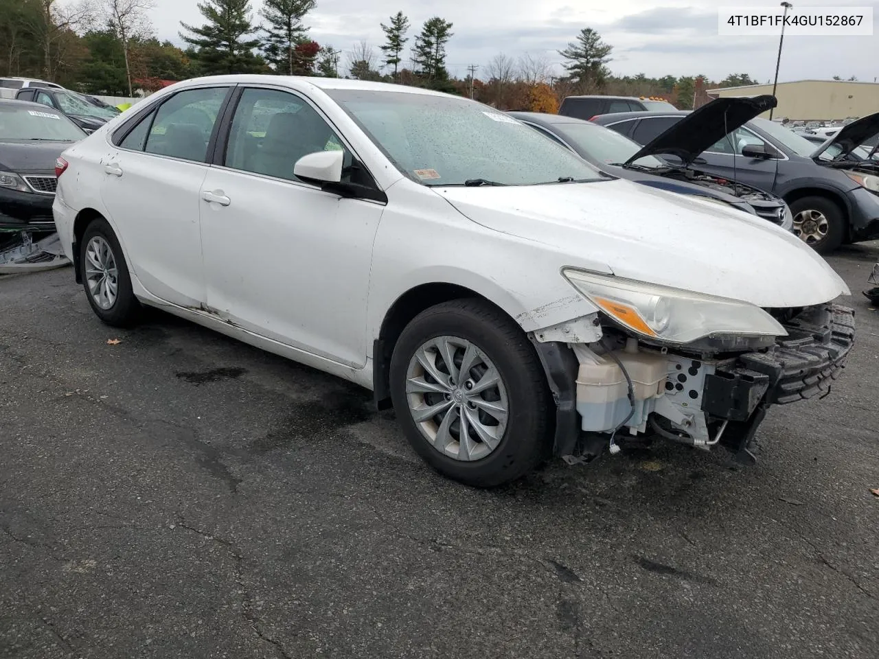 2016 Toyota Camry Le VIN: 4T1BF1FK4GU152867 Lot: 75217824