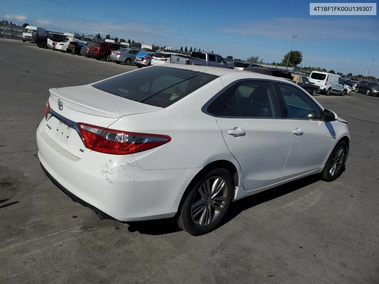 2016 Toyota Camry Le VIN: 4T1BF1FK0GU139307 Lot: 75674314