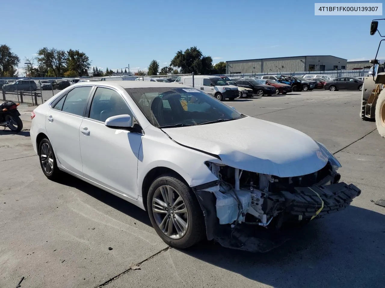 2016 Toyota Camry Le VIN: 4T1BF1FK0GU139307 Lot: 75674314