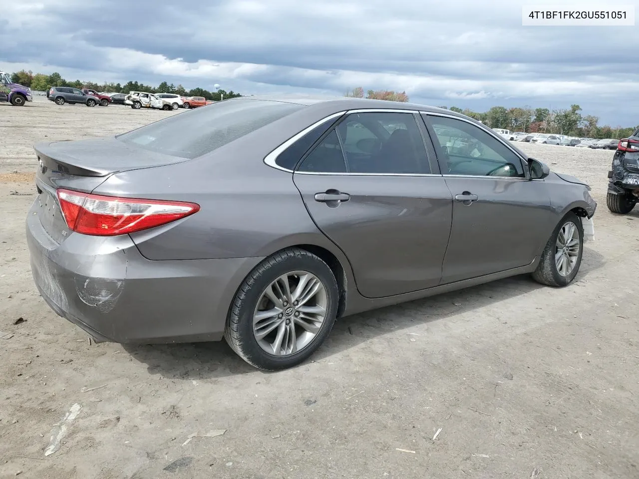 2016 Toyota Camry Le VIN: 4T1BF1FK2GU551051 Lot: 76013044