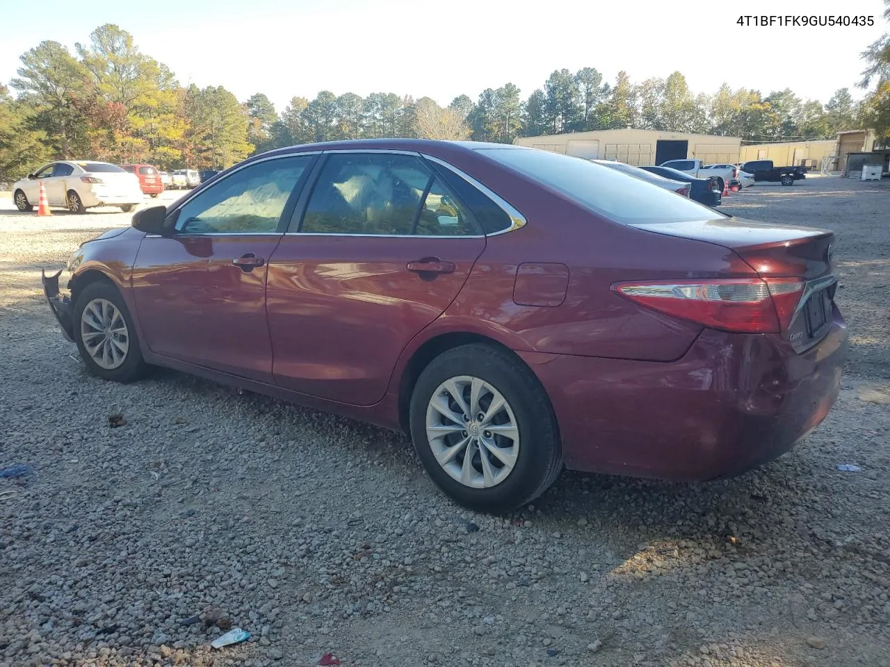 2016 Toyota Camry Le VIN: 4T1BF1FK9GU540435 Lot: 76020234