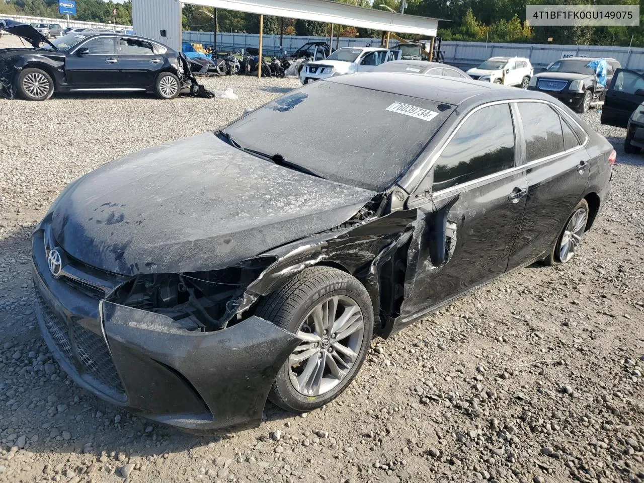 2016 Toyota Camry Le VIN: 4T1BF1FK0GU149075 Lot: 76039734