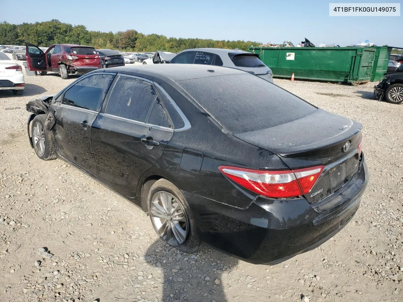 2016 Toyota Camry Le VIN: 4T1BF1FK0GU149075 Lot: 76039734